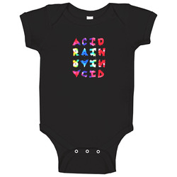 Acid Rain Chance The Rapper Music Rap onesie Baby One Piece Acid Rain Chance The Rapper Music Rap onesie Baby One Piece