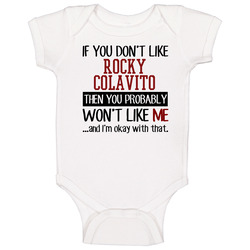 If You Don't Like Rocky Colavito Then You Won't Like Me Cleveland Baseball Fan onesie Baby One Piece If You Don't Like Rocky Colavito Then You Won't Like Me Cleveland Baseball Fan onesie Baby One Piece