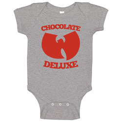 Chocolate Deluxe Music onesie Baby One Piece Chocolate Deluxe Music onesie Baby One Piece