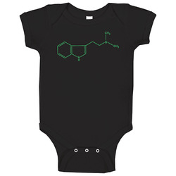 Dmt Molecule onesie Baby One Piece Dmt Molecule onesie Baby One Piece