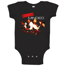 Criminal Minded Boogie Down Productions Album onesie Baby One Piece Criminal Minded Boogie Down Productions Album onesie Baby One Piece