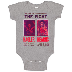 Hearns Vs Hagler Boxing onesie Baby One Piece Hearns Vs Hagler Boxing onesie Baby One Piece