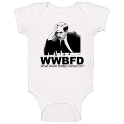 What Would Bobby Fisher Do Chess Champion onesie Baby One Piece What Would Bobby Fisher Do Chess Champion onesie Baby One Piece
