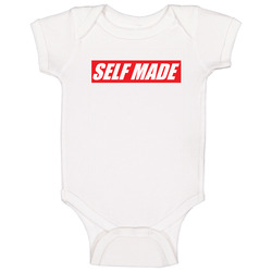 Self Made Red onesie Baby One Piece Self Made Red onesie Baby One Piece