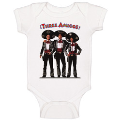 Three Amigos 80s Movie onesie Baby One Piece Three Amigos 80s Movie onesie Baby One Piece