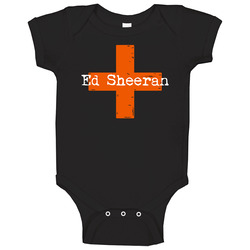 Ed Sheeran Cross For Dark onesie Baby One Piece Ed Sheeran Cross For Dark onesie Baby One Piece