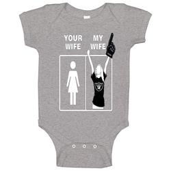 California Raiders T Shirt Sports Football Your Wife My Wife Funny Sporting Apparel Graphic Tee Unisex Apparel onesie Baby One Piece California Raiders T Shirt Sports Football Your Wife My Wife Funny Sporting Apparel Graphic Tee Unisex Apparel onesie Baby One Piece