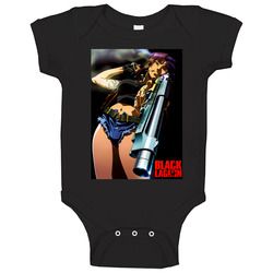 Black Lagoon Anime Tv Show  Cool Fan onesie Baby One Piece
