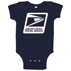 Uspss Navy onesie Baby One Piece