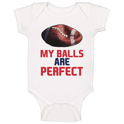 Deflate Gate My Balls Are Perfect Tom Brady Superbowl onesie Baby One Piece Deflate Gate My Balls Are Perfect Tom Brady Superbowl onesie Baby One Piece