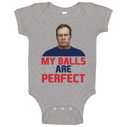 My Balls Are Perfect Deflate Gate onesie Baby One Piece My Balls Are Perfect Deflate Gate onesie Baby One Piece