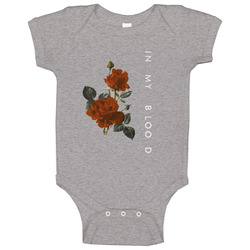 In My Blood onesie Baby One Piece