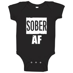 Sober Af Funny Slang Party onesie Baby One Piece Sober Af Funny Slang Party onesie Baby One Piece