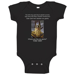 Vote Odin onesie Baby One Piece Vote Odin onesie Baby One Piece