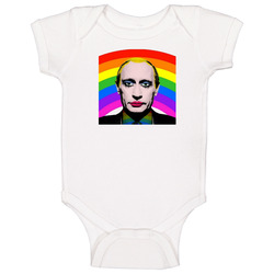 Gay Russia Putin Sochi 2014 Pro Gay Rights onesie Baby One Piece Gay Russia Putin Sochi 2014 Pro Gay Rights onesie Baby One Piece