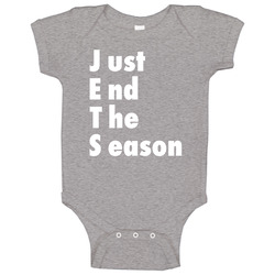 Jets Fan Football Just End The Season Funny Parody Sport onesie Baby One Piece Jets Fan Football Just End The Season Funny Parody Sport onesie Baby One Piece