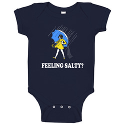 Feeling Salty T Shirt Funny Salt Life Logo Don't Be Salty onesie Baby One Piece Feeling Salty T Shirt Funny Salt Life Logo Don't Be Salty onesie Baby One Piece