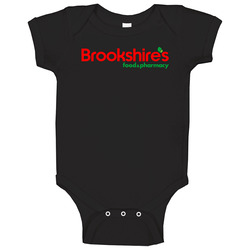 Brookshire's Food Retail Pig In onesie Baby One Piece Brookshire's Food Retail Pig In onesie Baby One Piece