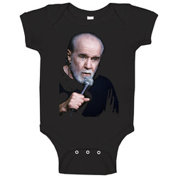 George Carlin Tribute Comedian onesie Baby One Piece George Carlin Tribute Comedian onesie Baby One Piece