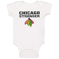 Chicago Stronger Political Sport onesie Baby One Piece Chicago Stronger Political Sport onesie Baby One Piece