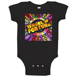 Wheel Of Fortune Game Show onesie Baby One Piece Wheel Of Fortune Game Show onesie Baby One Piece
