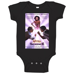Weird Science Cool 80's Comedy Vintage Classic Movie  Fan onesie Baby One Piece