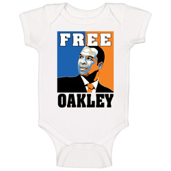 Free Oakley Charles Oakley New York Basketball Legend onesie Baby One Piece Free Oakley Charles Oakley New York Basketball Legend onesie Baby One Piece