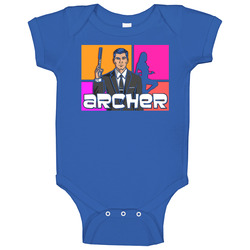 Archer Duchess Tv Cartoon Animated Fx Cool Show onesie Baby One Piece Archer Duchess Tv Cartoon Animated Fx Cool Show onesie Baby One Piece