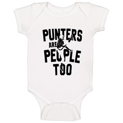 Punters Are People Too Ray Rice Football onesie Baby One Piece