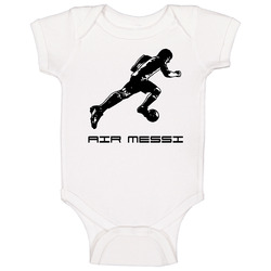 Air Lionel Messi Soccer Superstar Argentina Barcelona onesie Baby One Piece Air Lionel Messi Soccer Superstar Argentina Barcelona onesie Baby One Piece
