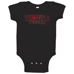 Stranger Things Sci Fi Horror Cult Classic Tv Show onesie Baby One Piece Stranger Things Sci Fi Horror Cult Classic Tv Show onesie Baby One Piece