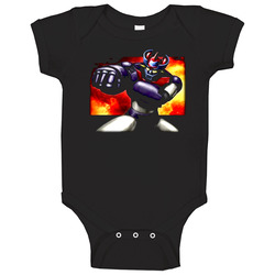 Old Mazinger Z Anime onesie Baby One Piece