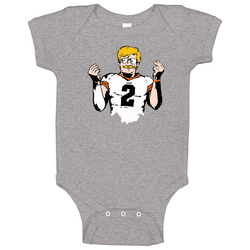 Billy Manziel Billy Football Billy Vegas Cleveland Quarterback onesie Baby One Piece