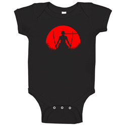 Zoro One Piece Red Moon Anime onesie Baby One Piece