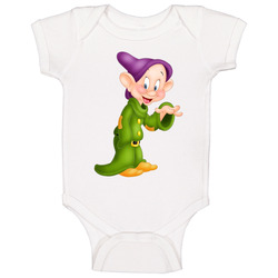 Dopey 7 Dwarfs onesie Baby One Piece Dopey 7 Dwarfs onesie Baby One Piece