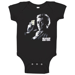 Frank White King Of New York Movie onesie Baby One Piece Frank White King Of New York Movie onesie Baby One Piece