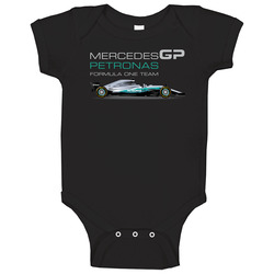 Mercedes Petronas Gp Formula One Car A onesie Baby One Piece Mercedes Petronas Gp Formula One Car A onesie Baby One Piece