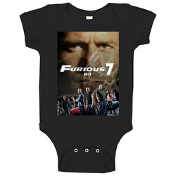 Fast And Furious 7 Vengeance Comes Home Standard Black onesie Baby One Piece Fast And Furious 7 Vengeance Comes Home Standard Black onesie Baby One Piece