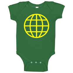 Captain Planet Logo 90s Cartoon onesie Baby One Piece Captain Planet Logo 90s Cartoon onesie Baby One Piece