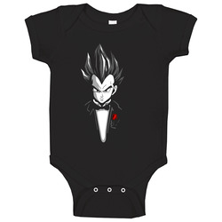 Dragon Ball Z T-shirt Vegeta Tee Comic onesie Baby One Piece Dragon Ball Z T-shirt Vegeta Tee Comic onesie Baby One Piece