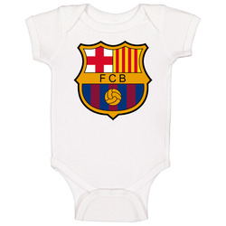 Fc Barcelona Spain Soccer Logo onesie Baby One Piece Fc Barcelona Spain Soccer Logo onesie Baby One Piece