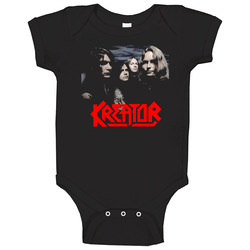 Kreator Death Heavy Metal Rock onesie Baby One Piece Kreator Death Heavy Metal Rock onesie Baby One Piece