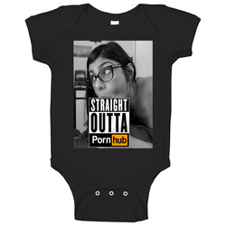 Mia Khalifa Straight Outta Pornhub Pov Sexy Movie onesie Baby One Piece Mia Khalifa Straight Outta Pornhub Pov Sexy Movie onesie Baby One Piece