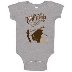 Neil Young onesie Baby One Piece