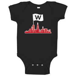 Chicago Black onesie Baby One Piece Chicago Black onesie Baby One Piece