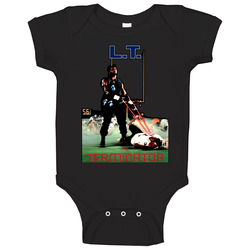 Retro New York Football Lawrence Taylor The Terminator onesie Baby One Piece
