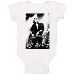 Jeff Healey Rip Rock Legend Guitar onesie Baby One Piece Jeff Healey Rip Rock Legend Guitar onesie Baby One Piece