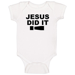 Jesus Did It Tasha Cobbs Inspired onesie Baby One Piece