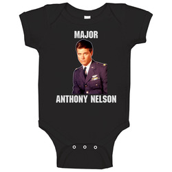 Anthony Nelson Larry Hagman I Dream Of Jeannie onesie Baby One Piece