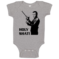Holy Shat Captain Kirk Shatner Funny Star Trek onesie Baby One Piece Holy Shat Captain Kirk Shatner Funny Star Trek onesie Baby One Piece